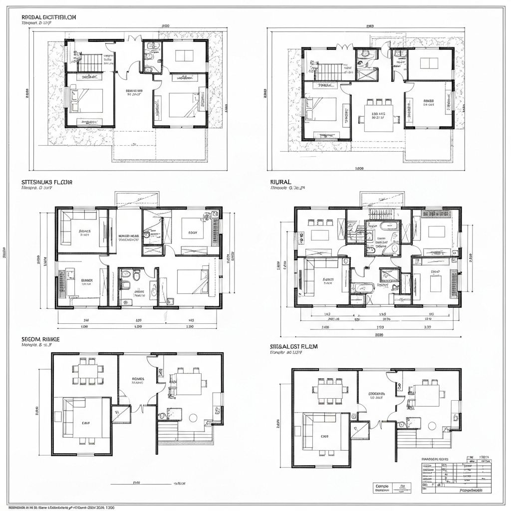 Plantas Baixas Detalhadas