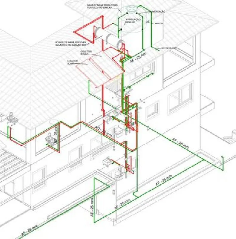 Projeto Elétrico e Hidráulico